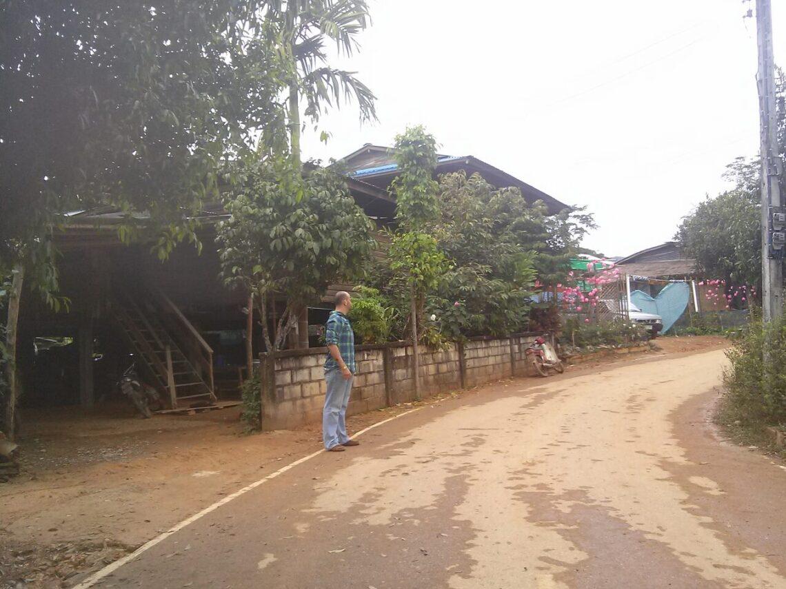 A man passion. picture taking in beautiful town Uttaradit.